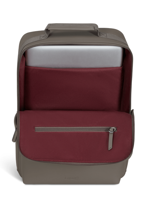 Lipault Lost In Berlin Lifetrotter Backpack  Ash Stone