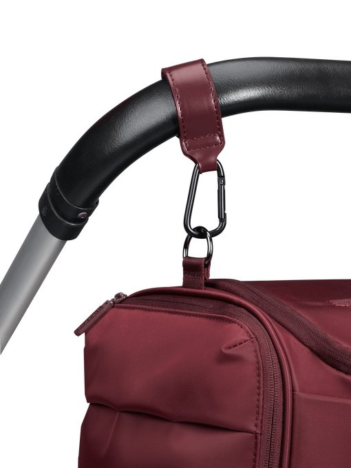 Lipault City Plume Diaper Bag  Bordeaux