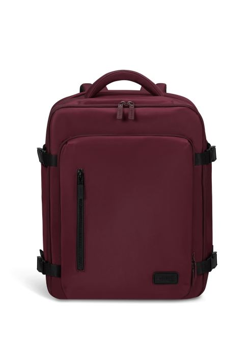 Lipault City Plume Travel Backpack  Bordeaux