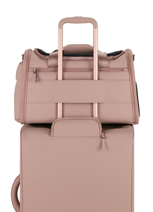 Lipault Lost In Berlin Pet Carrier  Rose Quartz