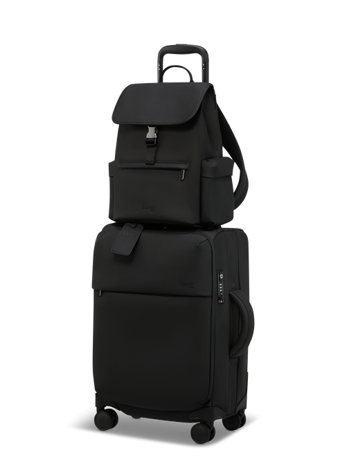 Lipault Lost In Berlin Mini Cargo Backpack  Black