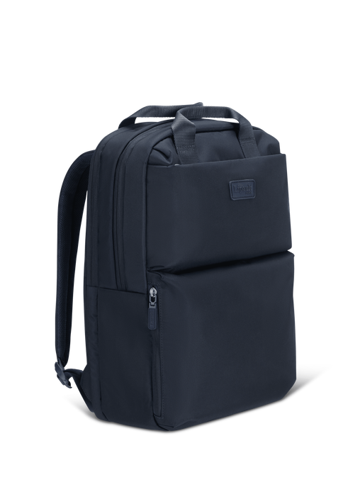 Lipault 4BIZ Laptop Backpack Carbon Blue