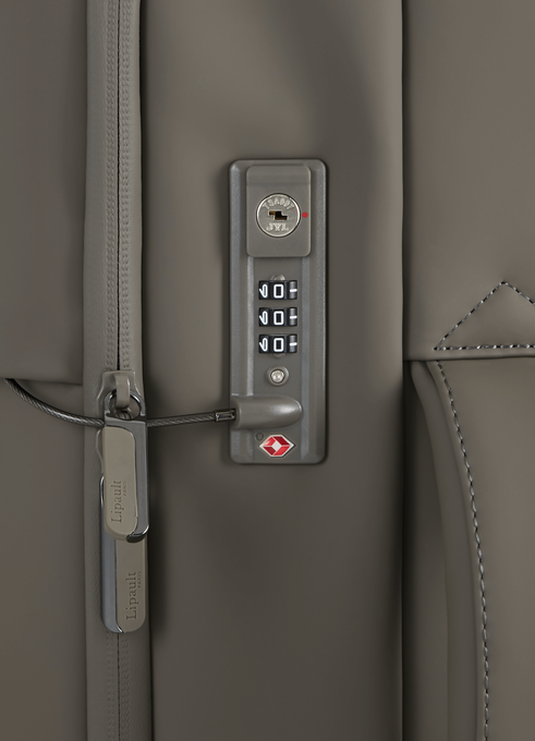 Lost In Berlin Handgep&auml;ckkoffer 55cm | Lipault Lost In Berlin Cabin 2.0 55cm  Ash Stone