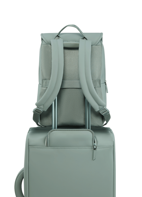Lipault Lost In Berlin Square Backpack 2.0  Yoga Green