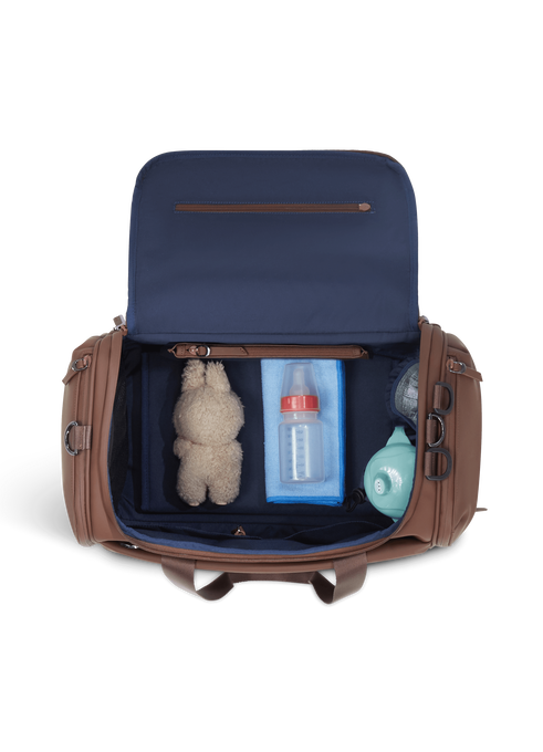 Lipault Lost In Berlin Diaper Bag 2.0  Spiced Mocha Lipault Lost In Berlin Diaper Bag 2.0  Spiced Mocha