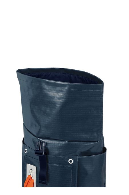 Lipault Lipault Design Lab ROLLTOP BACKPACK  Navy Lipault Lipault Design Lab ROLLTOP BACKPACK  Navy