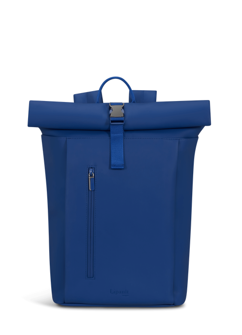 Lipault Lost In Berlin Rolltop Backpack 2.0  Blue Me Away